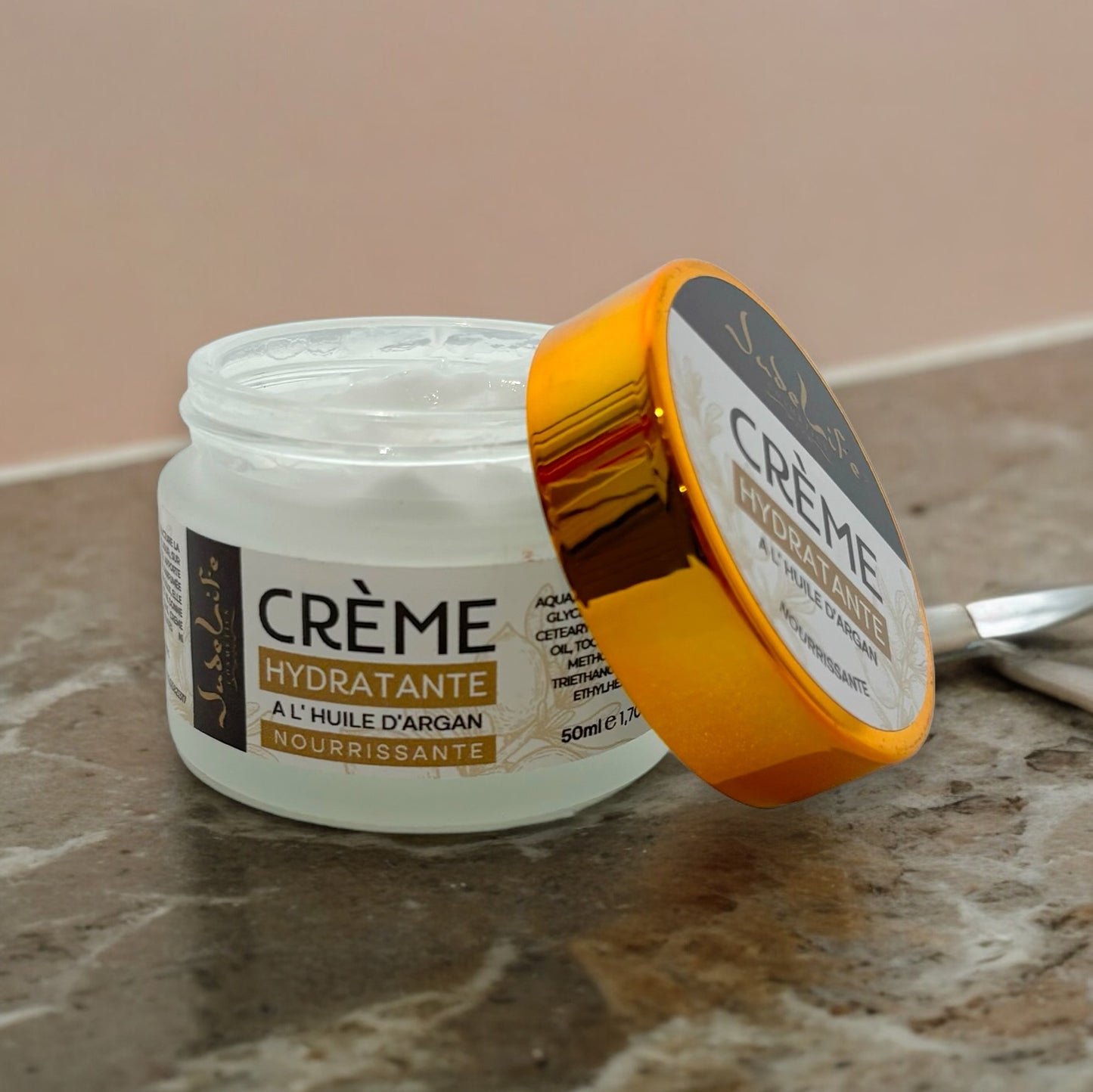 Crème hydratante argan - 50ml